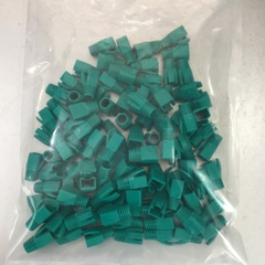 Đầu Bọc Mạng Plug Boot UTP CAT6A/7/8 Boot Color RJ45 Blue GREEN Max Cable OD 7.0 – 8.0mm QTY 100 PCS