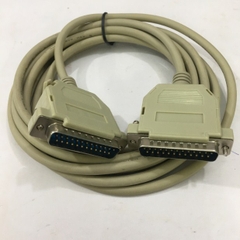Cáp Kết Nối Cổng LPT Parallel 1284 Dương Dương Song Song Nối Tiếp DB25 Male to DB25 Male Serial Cable Grey For Printer or Data Length 3M