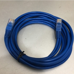 Dây Nhẩy TRIPP LITE CAT 5E UTP PVC CM Ethernet Network Patch Cord Straight Through Cable Blue Length 4.2M