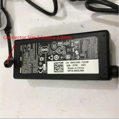 Bộ Chuyển Đổi Nguồn Adapter Original DELL 19.5V 3.34A 65W LA65NS2-01 For Dell Inspiron 15 5558 Connector Size 4.5mm x 3.0mm