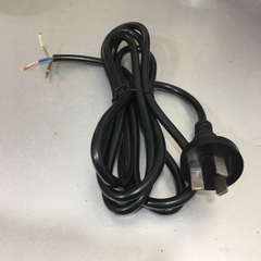 Đây Nguồn Đấu Bo Mạch China Plug GB2099 to Bare Wire Electrical Power Cord AC DC Power Supply Extension Cable 250V 20A 3x1.5mm² H05VV-F OD 8.1mm length 2.5M