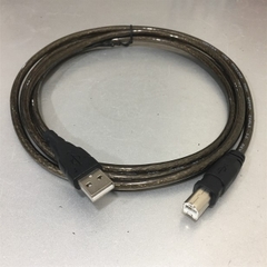 Cáp Máy In Cổng USB 2.0 Printer Cable Type A Male to Type B Male Cable Unitek Y-C419 28AWG Length 1.8M