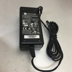 Adapter 48V 0.38A Polycom 1465-42740-003 For Polycom VVX 400 Series Phones Connector Size 5.5mm x 2.1mm