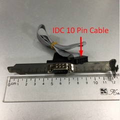 Thanh Nối Cổng RS232 Onboard Trên Mainboard to Serial DB9 Male RS232 COM Port to IDC 10 Pin Cable Length 25 Cm For Computer Desktop MT