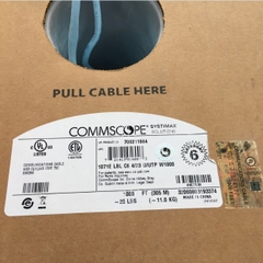 Cáp Mạng Commscope SYSTIMAX Cat6 U/UTP 700211964 Cable Light Blue Jacket 23AWG 4 Pair 300 MHz 333 ft Length 100M