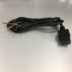 Dây Nguồn IEC320 C19 to Connectors Terminals 16A 250V 3x1.5mm² For IEC309 IP44 Outlet Cable Mount And Server Length 1.5M