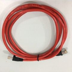 Dây Nhẩy 286592-001 HP KVM CONS CBL CAT5e RJ45 UTP PVC RED Ethernet Network Patch Straight Through Cable Length 1.8M