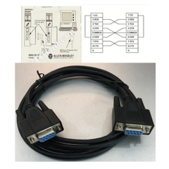 Cáp Lập Trình Allen Bradley 1756-CP3 AB SLC 5/03 5/04 5/05 Series PLC Programming Cable For SLC500 And Micrologix1400 Programming length 1.8M