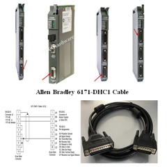 Cáp Lập Trình Allen Bradley 6171-DHC1 RS232C Cable DB15 Male 2 Row 15 Pin to DB25 Male Length 3M