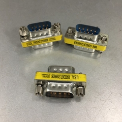 Rắc Nối RS-232 9 Pin DB9 Male to Male Serial Cable Mini Gender Changer Coupler Adapter