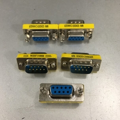 Rắc Nối RS232 9 Pin Female to Male Mini Gender Changer Adapter Converter Coupler