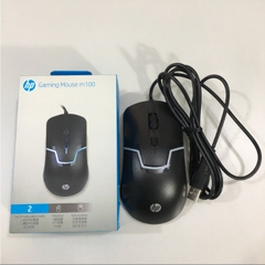 Chuột Máy Tính HP M100 Gaming Black Cổng USB Mouse