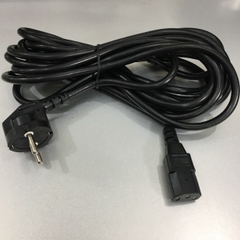 Dây Nguồn HYUNDAI DFI SL-01 European Schuko Power Cord CEE 7/7 to IEC320 C13 10A 250V 3x0.75mm² Length 5M