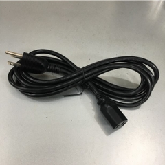 Dây Nguồn NEMA 5-15P Plug To IEC 60320 C13 Power Cord I-SHENG SP-035B IS-14N 10A 125V 3x0.824mm² Length 2.3M