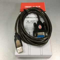 Cáp Chuyển Đổi USB to RS232 DB9 Female Serial Cable UNITEK Y-105D Prolific PL2303GT Chip Adapter Converter Length 2M