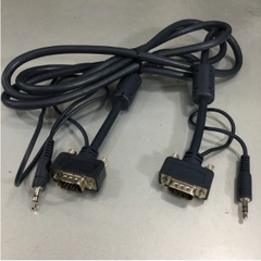 Cáp Tín Hiệu VGA Male to Male With Audio Cable NTECH Length 1.8M