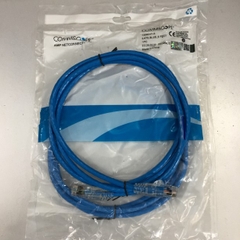Dây Nhẩy COMMSCOPE Cat6 RJ45 UTP Patch Cord Straight-Through Cable 1859247-5 PVC Jacketed Blue Length 1.5M
