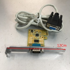 Bộ Combo Card Express to 1 Port RS232 Serial DB9 Chính Hãng Dell Sunix Và Cáp MEDICA EasyLyte Na/K/CL Electrolyte Analyzer Cable RJ12 6 Pin 6P6C to Serial RS232 DB9 Female 2M For Desktop MT