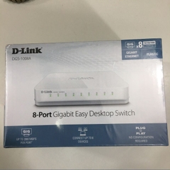 Thiết Bị Chia Mạng Ethernet LAN RJ45 Network Switch D-LINK DGS-1008A 8 Port Gigabit 10/100/1000M
