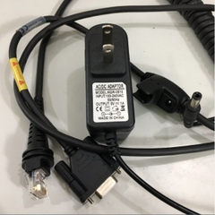 Bộ Cáp Và Sạc Máy Quét Mã Vạch Honeywell CBL-020-300-C00 RS232 Coiled Cable with DB9 Female Connector