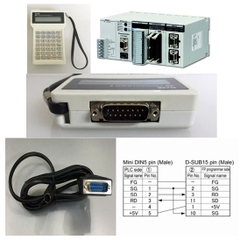 Cáp Kết Nối Điều Khiển PLC Programming Cable AFC8521/AFC8523 Programmer Mini Din 5 Pin Male to DB15 Male 2 Row 15Pin For PLC Panasonic Với Nais AFP-1523 FP Programmer Length 1.8M