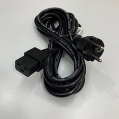 Dây Nguồn Cisco CAB-AC-2800W-EU 13Ft Dài 4M AC Power Cord Europe Schuko CEE7/7 Plug to IEC C19 16A 250V 14AWG 3x1.5mm² Cable OD 8.3mm in China