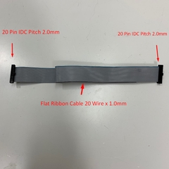 Cáp 20 Pin IDC Pitch 2.0mm Flat Ribbon Cable 20 Wire x 1.0mm Dài 40Cm