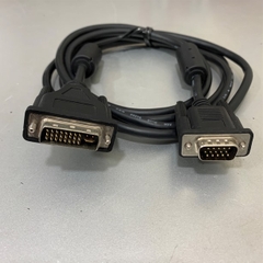 Cáp Chuyển Đổi Tín Hiệu DVI-I 25+1 to VGA Video Cable 1.8M For Máy Tính Công Nghiệp Industrial Computers