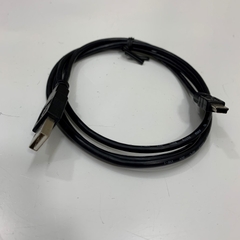 Cáp Lập Trình CM471050 USB Type A Plug to Mini B 5 Pin Plug with Dài 1.3M 4.3ft Shielded Cable E229586 AWM 20379 80ºC 30V VW-1 For Parker SSD 890 Series Data Transfer Computer