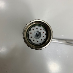 Đầu Jack Original Kubler Connector M23 10 Pin Female Crimp Insert Without Contacts For M23 Signal and Power Siemens Servo Cable 10 Pin Industrial Connector