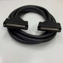 Cáp CN68 68 Pin MDR SCSI I/O Signal Male to Male Connection Cable Shielded with Screw Lock Dài 2M 6.5ft For Servo Drive and Ribbon and ECI Telecom Communication