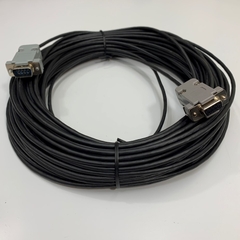 Cáp RS232 Serial Straight Through 100Ft Dài 30M Cable Slim OD 3.4mm Shielded HITACHI DB9 Male to Female For Medical Cable, Industrial Cable Connector