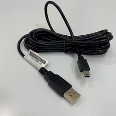 Cáp Máy In Dài 3M 6ft Black Mini USB Data Cable Cord For Brother TD-2120N, TD-2030BK, TD-2130N, TD-2130NHC Label Printer