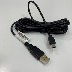 Cáp Zebra AT17010-1 USB Type A to Mini B 5 Pin Cable 10Ft Dài 3M For Máy In Mã Vạch Zebra MZ220, MZ320, QL220, QL420, QL320, RW220, RW420, iMZ220, iMZ320, ZQ630