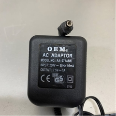 Adapter AC to AC 7.5V 1A OEM AA-071ABN Connector Size 5.5mm x 2.1mm