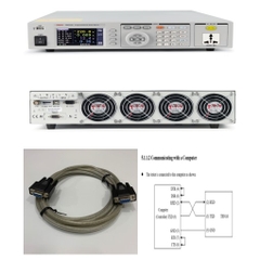 Cáp Kết Nối RS232C Chất Lượng Cao Crossover DB9 Female to DB9 Female Cable Clear Color Dài 3M TH26034 RS232 Connection Cable 2H/DB-9F 2/L 140 For Tonghui TH7110 Programmable