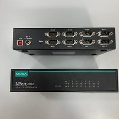 USB to 8 Port RS-232 Serial Hup Moxa Uport 1610-8 For Medical Hospital Computer Laptop, Desktop Trong Phòng Xét Nghiệm Bện Viện, Phòng Khám