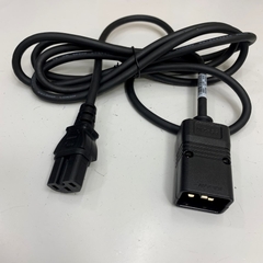 Dây Nguồn 2.5M 8.3ft CAB-C15-CBN Cisco AC Power Cord C20 to C15 Cabinet Jumper 250V 16A/10A 17AWG 3x1.0mm² For PDU/APC Smart UPS Rack Mounted witch Cisco Catalyst 4500 Series Switches