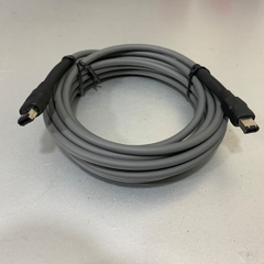 Cáp Industrial Camera IMI TECH IEEE 1394 Firewire Cable 1394A 6Pin to 6Pin 7.5Meter For Industrial Cable 1394a FireWire Industrial Camera Encoder Servo And IMI TECH  IMC-11FT; IMB-11FT; IMC-12FT; IMB-12FT; IMC-15FT