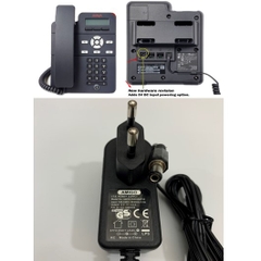 Adapter 5V 2A AMIGO Connector Size 5.5mm x 2.5mm For Power Supply IP Phone Avaya 1603, 1603SW, 1608, 1608-I, 1616, and 1616-I IP phones Avaya J100, J129