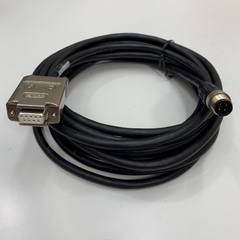 Cáp 943 902-001 Cable M12 4 Pin A-Code Male to DB9 Female RS232 interface OCTOPUS Terminal Cable Dài 2M 6.5ft For Hirschmann switch in connection with terminal software