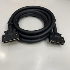 Cáp 5M 17ft Cáp Truyền Động Cơ Power Encoder Signal Servo SCSI CN 50 Pin Connector MDR 50 Pin Male to Male Pitch 1.27mm Gold Cable HITACHI 50 Core OD 13.5mm