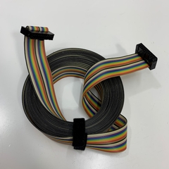 Cáp Kodak Trendsetter VLF Aable Assembly OEM EH-BP 10-3347A 10Ft Dài 3M Flat Ribbon Rainbow Cable IDC 20 Pin 2.54mm For Laser Marking Machine Kodak Trendsetter VLF