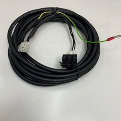 Cáp 4.5M 15ft Servo Motor Power Extension Cable Connector Molex 4 Pin to 4 Core + Connector Strip Gauge 182451 TE For Yaskawa Servo Motor SGMCS