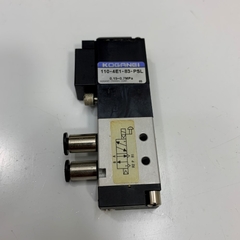 Van Điện Từ Koganei 110-4E1-83-PSL Solenoid Valve Hàng Original Theo Thiết Bị Đã Qua Sử Dụng