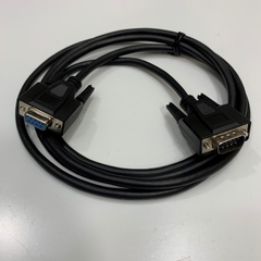 Cáp Lập Trình XW2Z-200S-CV Dài 1.8M 6ft Communication RS232 DB9 Male to Female Cable Shielded For HMI Touch Screen Panel Omron NT-Series NT631C-ST141-V2 With Computer