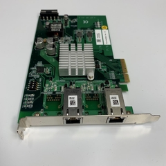 Card Mạng ADLINK PCIe-PoE352at Rev.A1 POE253AT PCI E X4 to 2 Port Dual RJ45 LAN Intel(R) I350 Gigabit Ethernet Controller Camera Capture Card For Basler Industrial GigE Camera