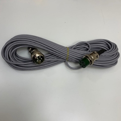 Cáp 15M 50ft Cable Connector GX25 5 Pin Male to Female Circular Straight Plug Aviation