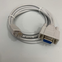 Cáp Điều Khiển Console Serial RJ45 to DB9 Female Cable White Length 1.8M