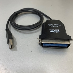 Cáp Chuyển OEM USB to LPT DB36 Female Port Parallel Printer Converter Cable Parallel IEEE 1284 Printer CN36 Adapter 1 Meter